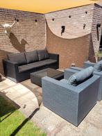 Loungeset, Tuin en Terras, Ophalen, Zo goed als nieuw, Loungeset, Wicker