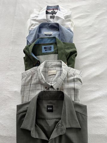 6 HEREN OVERHEMDEN BOSS BUGATTI OLYMP beschikbaar voor biedingen