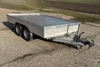 Hapert aanhanger plateau met dubbele bodem, Auto diversen, Aanhangers en Bagagewagens, Ophalen, Gebruikt