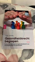Lydia Janssen - Gezondheidsrecht begrepen, Ophalen of Verzenden, Zo goed als nieuw, Lydia Janssen, Nederlands
