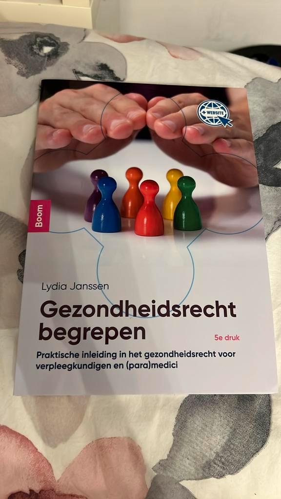 Lydia Janssen - Gezondheidsrecht begrepen, Boeken, Schoolboeken, Zo goed als nieuw, Nederlands, Overige niveaus, Ophalen of Verzenden