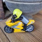 playmobil racer racemotor met motorrijder, Kinderen en Baby's, Speelgoed | Playmobil, Ophalen of Verzenden, Gebruikt, Los playmobil