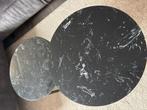 Marmeren salon tafels, Minder dan 55 cm, Rond, Ophalen, 45 tot 60 cm
