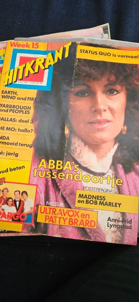 Gezocht: oude popbladen, Boeken, Tijdschriften en Kranten, Gelezen, Muziek, Film of Tv, Ophalen