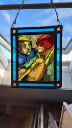 doedelzakspeler ,glas in lood, Ophalen of Verzenden, Gebruikt