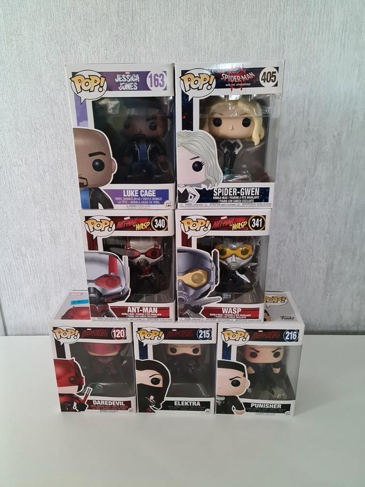 Diverse Marvel Funko Pops, Verzamelen, Poppetjes en Figuurtjes, Zo goed als nieuw, Ophalen of Verzenden