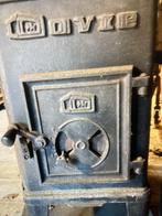 kachelpijp dubbelwandig compleet met kachel opknapper, Ophalen, Gebruikt, Houtkachel, Vrijstaand