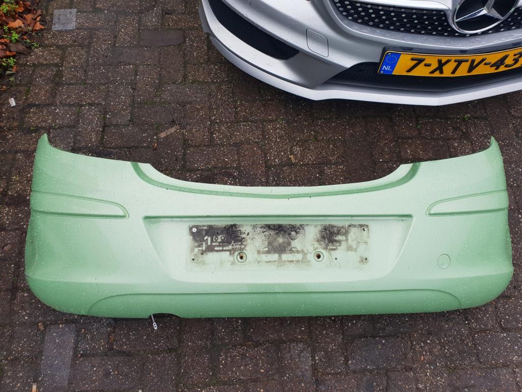 OPEL CORSA D ACHTERBUMPER KLEURCODE Z30M, Auto-onderdelen, Carrosserie en Plaatwerk, Gebruikt, -, -, Ophalen of Verzenden