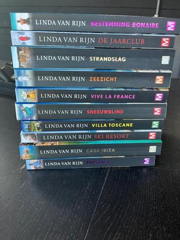 10 boeken van Linda van Rijn	 beschikbaar voor biedingen