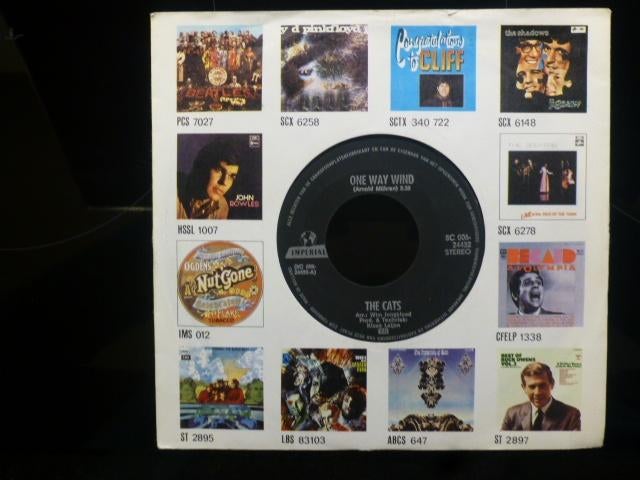 The Cats. One way wind. / Country woman., Cd's en Dvd's, Vinyl Singles, Gebruikt, 7 inch, Single, Ophalen of Verzenden