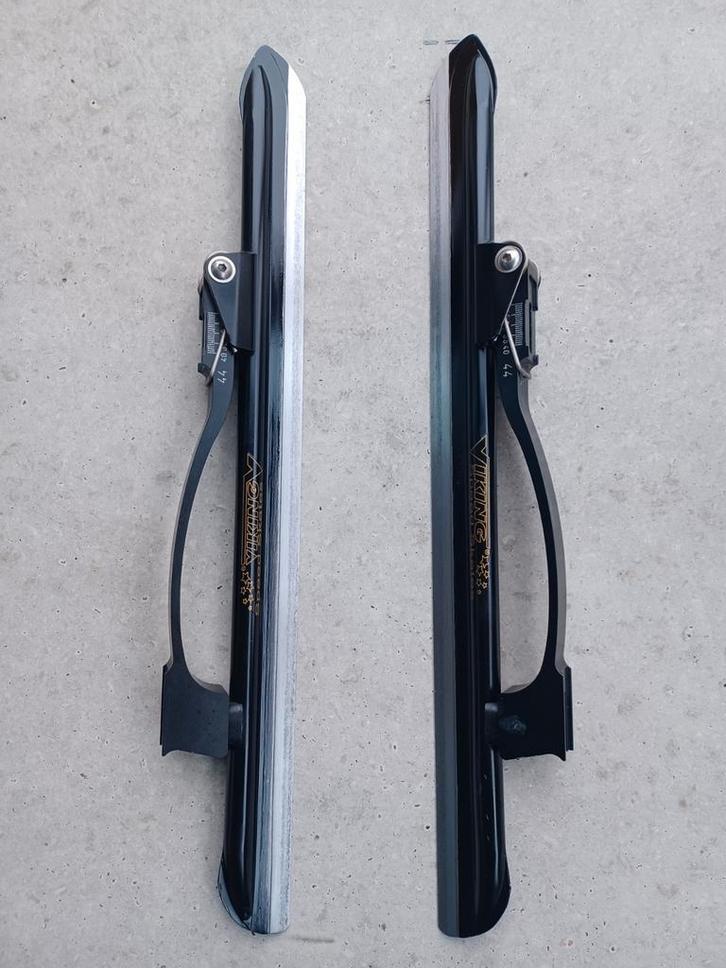 Viking  Klapschaatsen - Maat 44, Sport en Fitness, Schaatsen, Gebruikt, Noren, Viking, Klapschaats, Ophalen of Verzenden