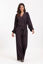 Studio Anneloes jumpsuit Cher aubergine maat L, Kleding | Dames, Jumpsuits, Maat 42/44 (L), Ophalen of Verzenden, Zo goed als nieuw