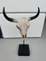 Decoratieve Schedel op Standaard, Ophalen of Verzenden, Zo goed als nieuw