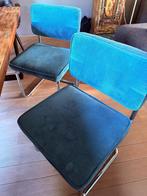 Design bank en 4 eetkamer stoelen, Huis en Inrichting, Complete eetkamers, Ophalen, Zo goed als nieuw