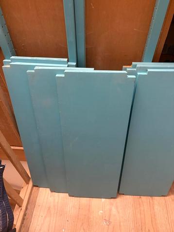 Blauw Houten Kast Onderdelen beschikbaar voor biedingen