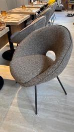 Movani Benjamin Mooie design stoel / nieuw, Huis en Inrichting, Ophalen, Gebruikt, Bruin, Metaal