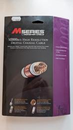 Monster M1000dcx coax kabel, Ophalen of Verzenden, Zo goed als nieuw