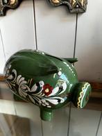 Mooi keramiek spaarvarken.  Vintage., Ophalen of Verzenden