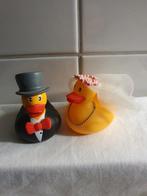 Bruidspaar badeendjes,, Ophalen of Verzenden, Zo goed als nieuw