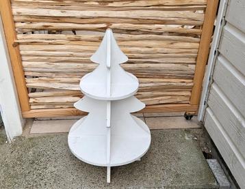 Mdf kerstboom wit kerst kerstmis winters beschikbaar voor biedingen
