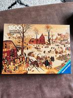 Prachtige Bruegel puzzel Winter 1000 stukjes, Ophalen of Verzenden, 500 t/m 1500 stukjes, Legpuzzel, Zo goed als nieuw