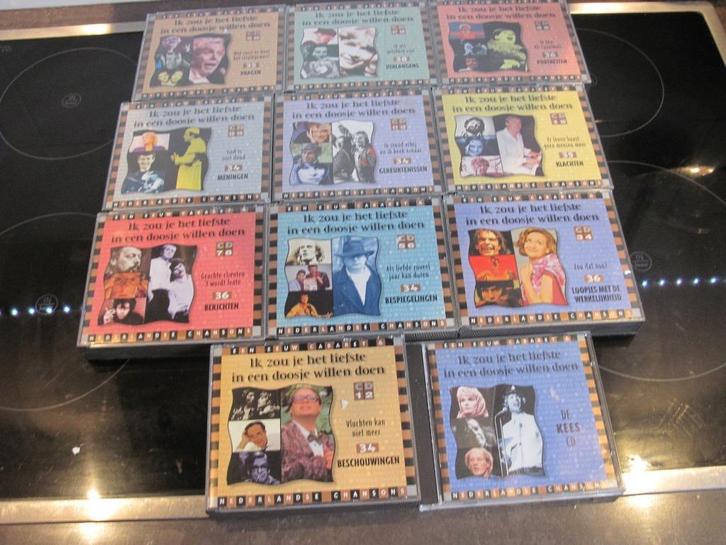 Elf keer / ik zou je het liefste in een doosje willen doen, Cd's en Dvd's, Cd's | Humor en Cabaret, Gebruikt, Boxset, Ophalen of Verzenden