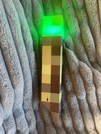 Minecraft Fakkellamp, Ophalen of Verzenden, Zo goed als nieuw, Kunststof