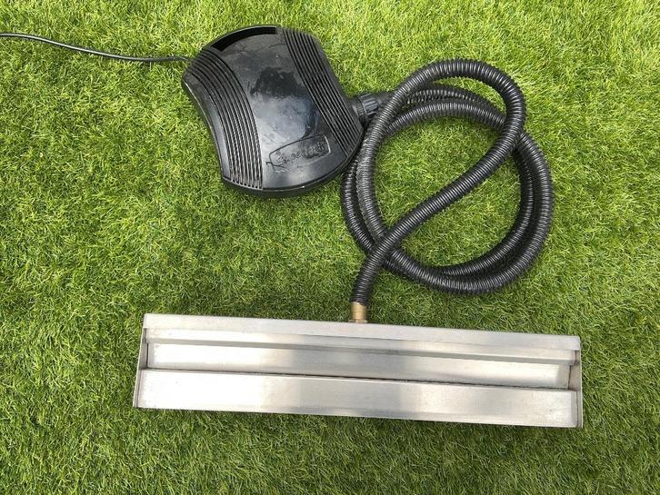 Vijverpomp met watervalpartij, Tuin en Terras, Vijver-toebehoren, Gebruikt, Vijverpomp, Ophalen
