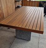 Rechthoekige tuintafel, Tuin en Terras, Tuintafels, Ophalen, Gebruikt, Rechthoekig, Overige materialen