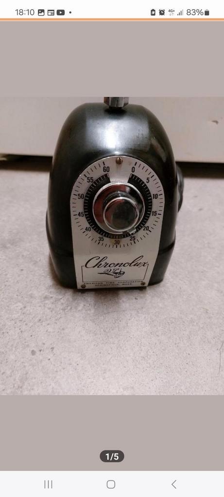Chronolux American Timer 0-60 doka donkere kamer timer, Verzamelen, Fotografica en Filmapparatuur, Overige typen, Ophalen of Verzenden