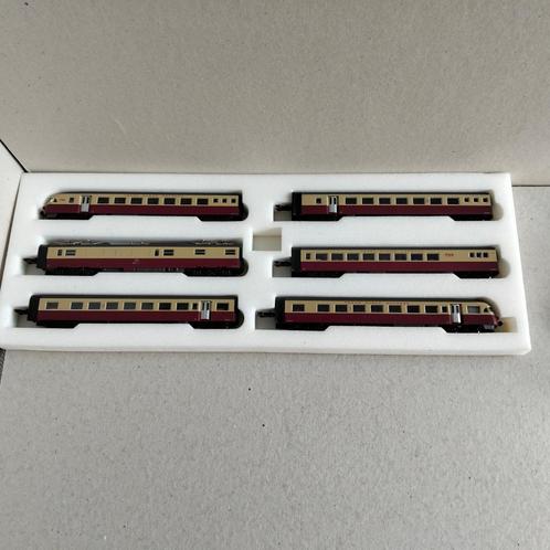 Spoor N Hobbytrain 1400 Gottardo, Hobby en Vrije tijd, Modeltreinen | N-Spoor, Zo goed als nieuw, Treinset, Gelijkstroom, Overige merken