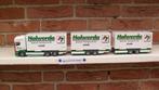 Tekno  Scania  van  Holwerda  met  2  Wipkarren., Ophalen of Verzenden, Nieuw, Bus of Vrachtwagen, Tekno