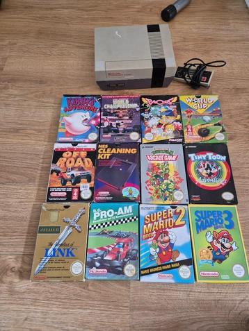 Nintendo nes met games beschikbaar voor biedingen