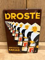 Emaille bordje droste, Ophalen of Verzenden, Zo goed als nieuw, Reclamebord