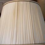 Vintage retro Crème Plissé Lampenkap zie foto's voor afmt, Huis en Inrichting, Lampen | Lampenkappen, Klassiek, Ophalen of Verzenden