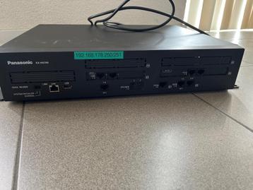 Panasonic telefooncentrale met 5 toestellen en 1 headset beschikbaar voor biedingen
