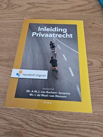A.M.J. van Buchem-Spapens - Inleiding privaatrecht (nieuw) beschikbaar voor biedingen