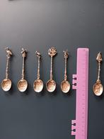 Zeven Vintage Hollandse Souvenir Lepels, Antiek en Kunst, Antiek | Bestek, Ophalen of Verzenden