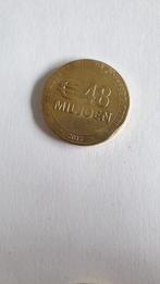 1010 postcodeloterij munt 2012, Postzegels en Munten, Penningen en Medailles, Overige materialen, Verzenden