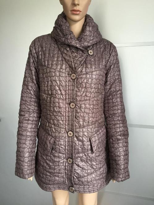 C498 Easy Comfort Maat M=38/40 jas winter winterjas bruin, Kleding | Dames, Jassen | Winter, Zo goed als nieuw, Maat 38/40 (M)