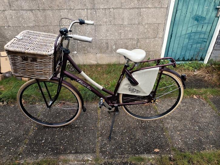 Sparta fiets met rieten mand - 3 versnellingen, Fietsen en Brommers, Fietsen | Dames | Damesfietsen, Ophalen of Verzenden