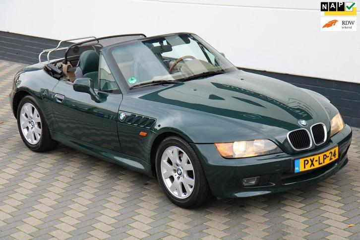 BMW Z3 Roadster 1.9 Stoelverwarming Leder Youngtimer NAP !, Auto's, BMW, Bedrijf, Te koop, Z3, ABS, Airbags, Alarm, Boordcomputer