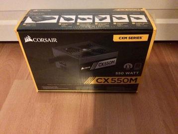  Corsair CX550M 550W Semi-modulair 80 Plus Bronze Voeding  beschikbaar voor biedingen