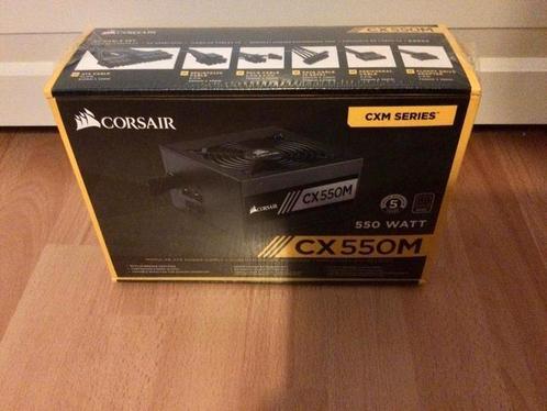 Corsair CX550M 550W Semi-modulair 80 Plus Bronze Voeding, Computers en Software, Interne voedingen, Nieuw, Ophalen
