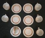 supergaaf retro theeservies met taartbord, Ophalen of Verzenden