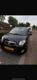 Kia Picanto 1.1 48KW 2011 Zwart, Auto's, Kia, 4 cilinders, 400 kg, Zwart, Origineel Nederlands