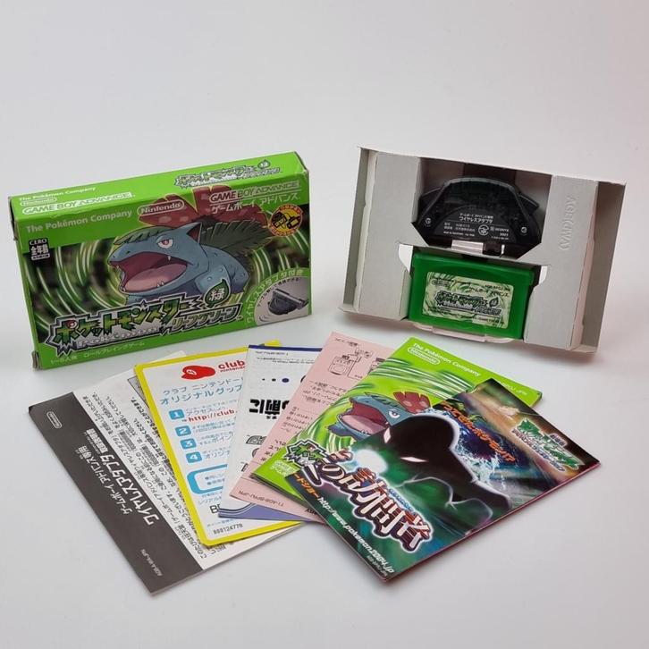 Game Boy Advance Pokemon Leaf Green Wireless Adapter, Spelcomputers en Games, Games | Nintendo Game Boy, Zo goed als nieuw