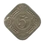 5 cent of stuiver 1943, Postzegels en Munten, Munten | Nederland, Verzenden, Koningin Wilhelmina, 5 cent, Losse munt