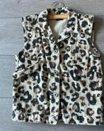 Stoere panterprint gilet shoeby 134/140, Ophalen of Verzenden, Zo goed als nieuw, Meisje, Trui of Vest