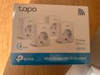 Slimme wifi- stekkers Tapo (4x) - Nieuw in Verpakking, Ophalen of Verzenden, Nieuw